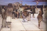 Alma-Tadema, Sir Lawrence, A Dedication to Bacchus (mk23)